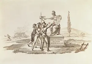 Romanticismo Prints: Spain (1812). Constitution of the Cadiz Cortes