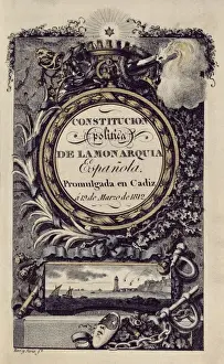 Spain (1812). Constitution of Cᤩz (19th March