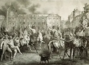 Museo Prints: Spain (1820). Trienio Liberal (1820-1823)