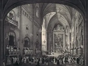 Jeria6d O Prints: Spain (1832). Madrid. Church of the Royal Monastery