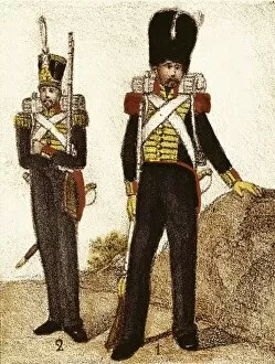 Spain (1833). Province Royal Guard. Grenadiers