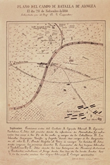 Battle Field Gallery: Spain (1868). Spanish Glorious Revolution. Batlle
