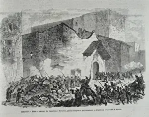 Assault Prints: Spain (1869). Glorious Revolution. Barcelona