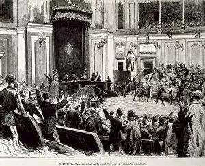 Etching Gallery: Spain (1873). First Republic