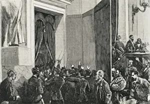 Espa X6fb21 Prints: Spain (1874). First Republic. Entrance on