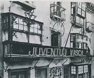 Head Quarters Prints: Spain (1904). Seat of Juventud Vasca (Basque