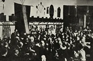 Martial Prints: Spain (1917). Court martial against the persons