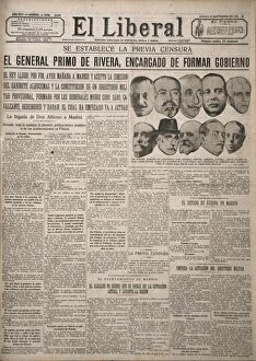Spain (1923). Primo de Riveras Coup d Etat