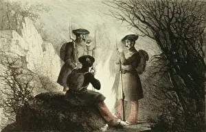 Infantrymen Prints: Spain (19th c. ). Carlist Wars. Biscaine Infantry