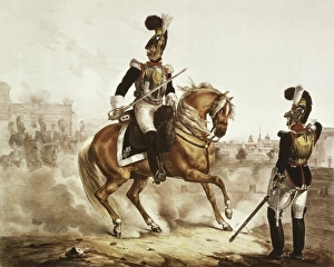 Spain (19th c.). Cuirassiers of the Royal Guard Spain (19th c.). Cuirassiers of the Royal Guard