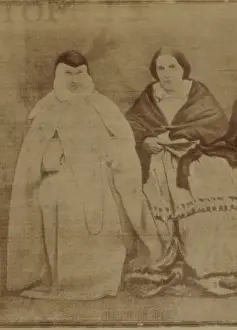 Isabel Prints: Spain (19th c. ). The nun Sor Patrocinio (left)
