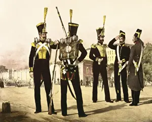 Spain (19th c. ). Provincial Hunters of the Royal