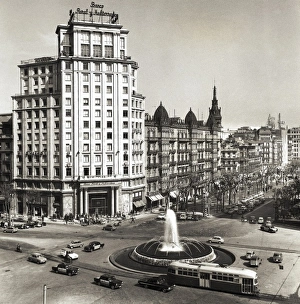 Spain (20th c.). Francos dictatorship. Barcelona Spain (20th c.). Francos dictatorship. Barcelona