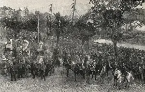 Spain (20th c. ). Visit of Alfonso XIII to Bilbao