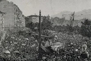 Bilbao Prints: Spain (20th c. ). Visit of Alfonso XIII to Bilbao