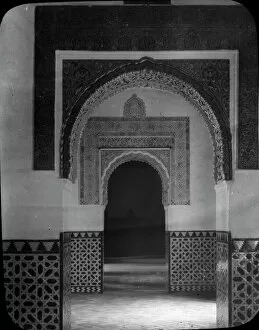Muslim Collection: Spain - The Alcazar Interior, Seville