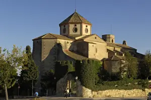 SPAIN. Altafulla. Church of Sant Mart&#xd821nd entrance
