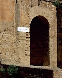 Fact Prints: Spain, Andalusia, Granada. The Alhambra. Gate of Arms
