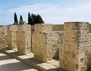 Al Andalus Gallery: Spain. Andalusia. Medina-Azahara. Ruins of House of the army