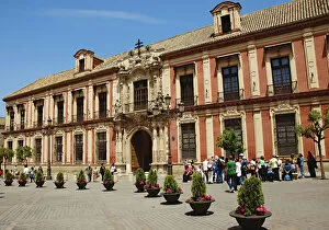 Seville Collection: Spain. Andalusia. Sevilla. Archbishops Palace