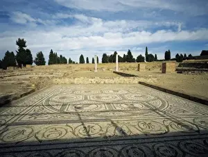 SPAIN. ANDALUSIA. SEVILLA. Santiponce. Italica