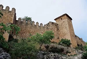 Aragonese Collection: Spain. Aragon. Alquezar. Castle