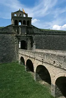 Bastion Prints: Spain. Aragon. Jaca. The Citadel (16th century)