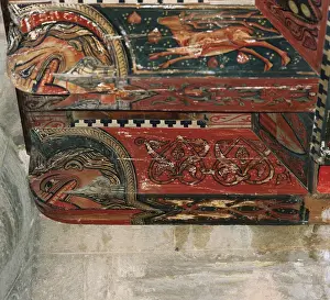 Spain. Aragon. La Puebla de Castro. Mudejar aljarfe (14th. C