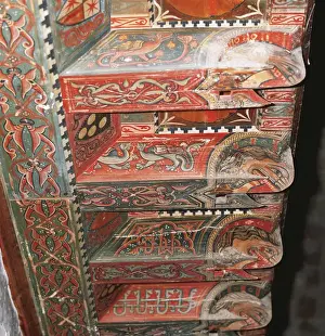 Spain. Aragon. La Puebla de Castro. Mudejar aljarfe (14th. C