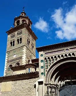 Mudejar Prints: Spain. Aragon. Teruel. Cathedral. Mudejar (12th-13th centuri
