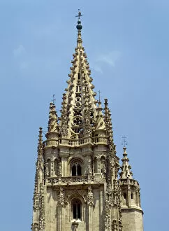 Spain. Asturias. Oviedo. Cathedral of San Salvador. Gothic t