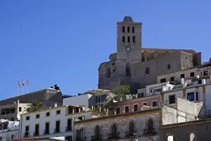 Spain, Balearic Islands, Ibiza, Eivissa, Dalt Vila
