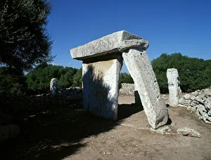 Enclosure Prints: Spain, Balearic Islands, Menorca. Talati de Dalt