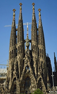 Spain. Barcelona. Basilica and Expiatory Church of the Holy