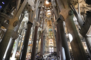 Spain. Barcelona. Basilica and Expiatory Church of the Holy