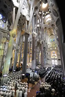 SPAIN. Barcelona. Expiatory Church of the Holy