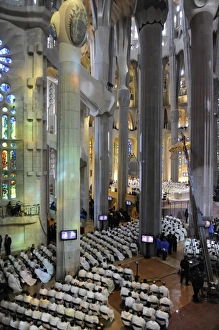 Spain. Barcelona. Basilica and Expiatory Church of the Holy