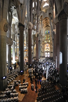 Spain. Barcelona. Basilica and Expiatory Church of the Holy