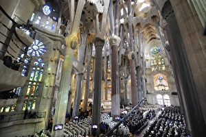 Spain. Barcelona. Basilica and Expiatory Church of the Holy