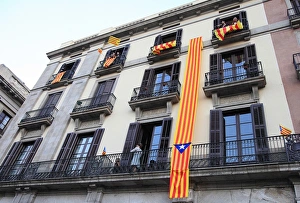 Images Dated 11th September 2012: SPAIN. Barcelona. National Day of Catalonia ( Diada )