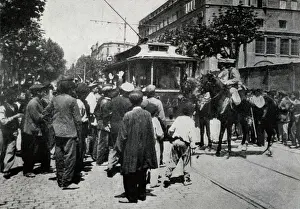 SPAIN. Barcelona. Spain (1909). Tragic Week of