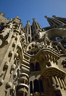 Spain. Barcelona. Basilica and Expiatory Church of the Holy