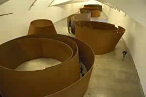 SPAIN. Bilbao. Guggenheim Museum Bilbao. Interior