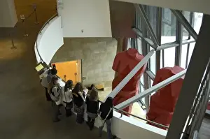 SPAIN. Bilbao. Guggenheim Museum Bilbao. Interior