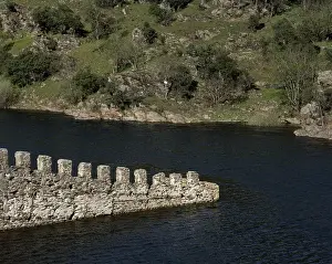 Battlement Prints: Spain. Buitrago del Lozoya. Walls. 11th-15th
