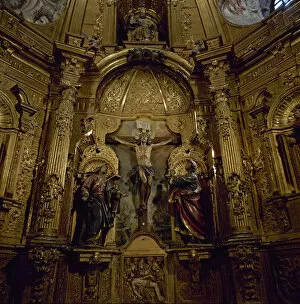 Altarpiece Gallery: Spain. Cantabria. Limpias. Church of St. Peter