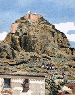 Insurgents Prints: Spain. Cantonal Revolution. Monteagudo (Murcia)