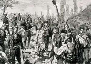 Spain. Third Carlist War. Mountain somaten (Catalan
