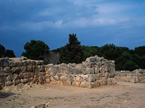 Ampurias Gallery: Spain. Catalonia. Ampurias. Cyclopean walls