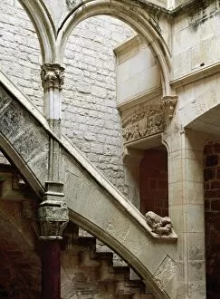 Tarragona Collection: Spain. Catalonia. Monastery of Santes Creus. Royal Palace